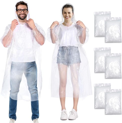 Stück einweg regenponcho - stück,
