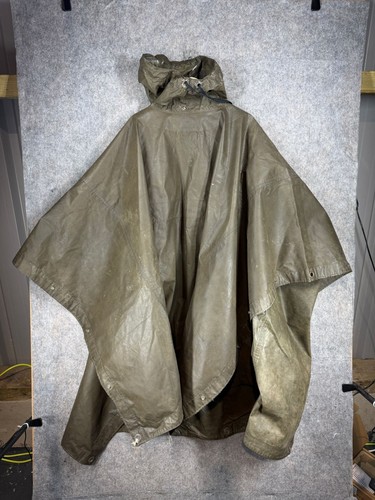 Militär poncho regencape - militär,