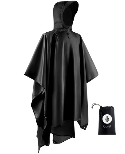 Opret regenponcho in 1 - opret, 3-in-1